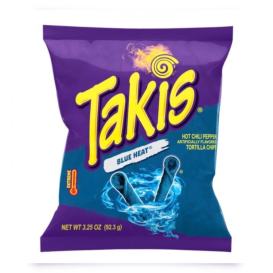 TALKIS BLUE HEAT tortilla chips 92.3 gm