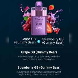 70k Grape GB ( Gummy Bear) Strawberry GB ( Gummy Bear )