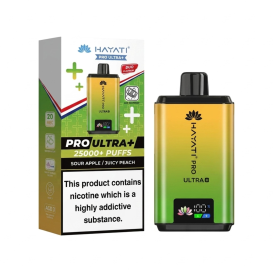 Hayati Ultra 25K Puffs Sour Apple  Juicy Peach