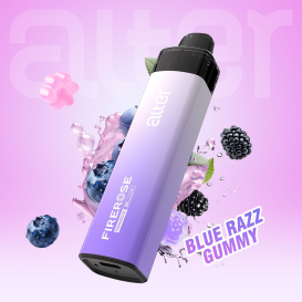 7K Fire Rose Blue Razz Gummy